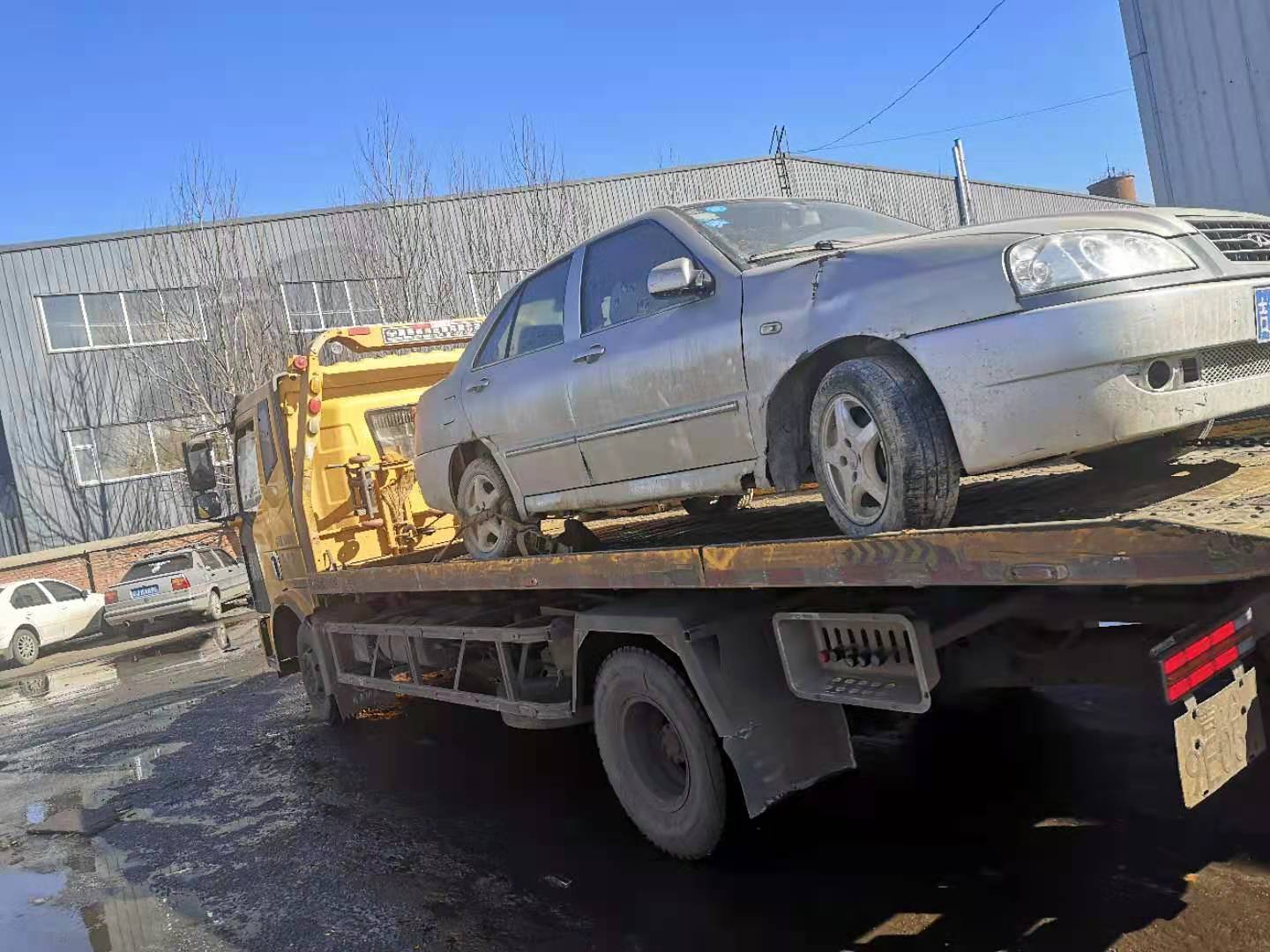 成都機動車報廢回收拖車正確流程！